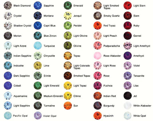 #5328 - Swarovski Crystal 5mm Bicone Beads