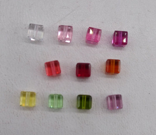 #5601 - Swarovski Crystal 4mm Cube Beads