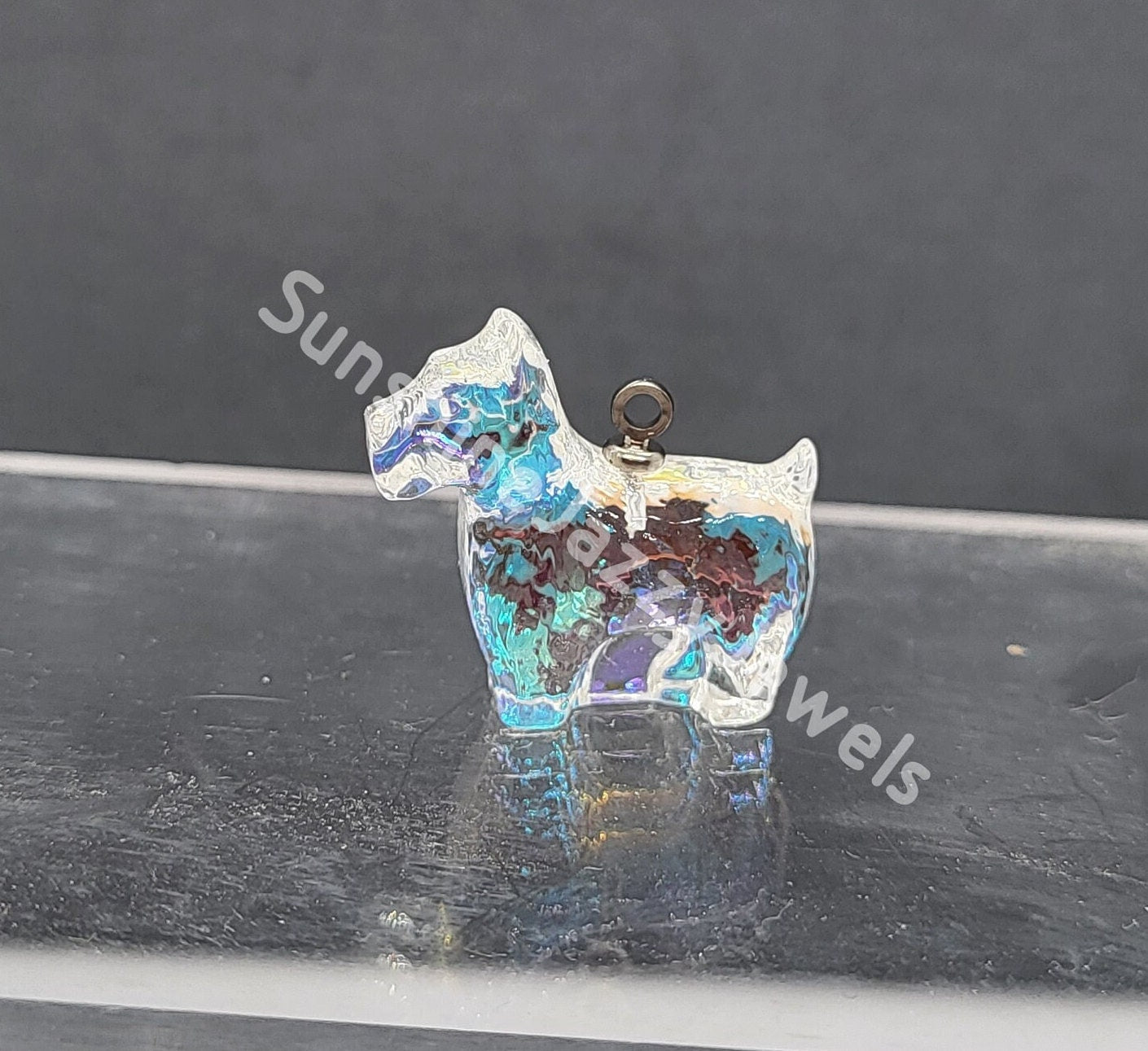 #6756 - Swarovski Crystal Scottie Dog Bead/ Pendant; 3 Colors