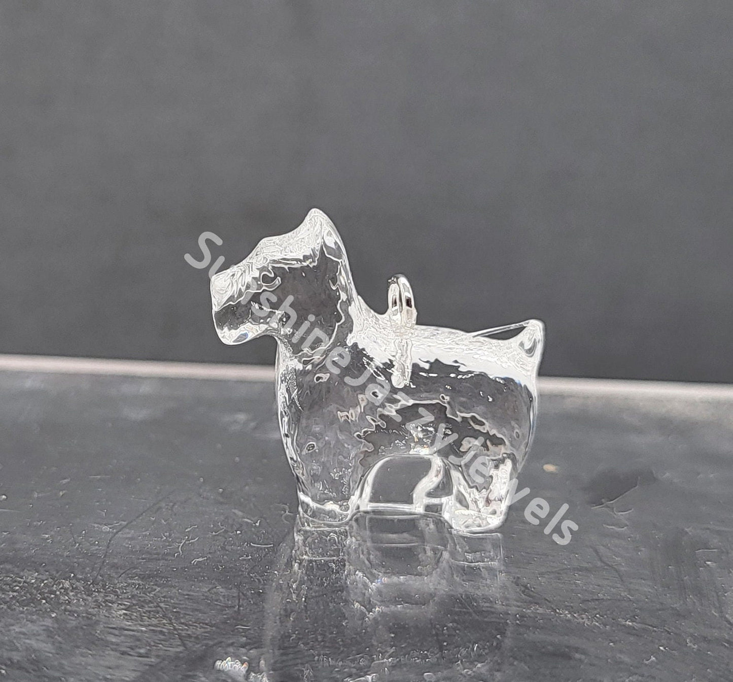 #6756 - Swarovski Crystal Scottie Dog Bead/ Pendant; 3 Colors