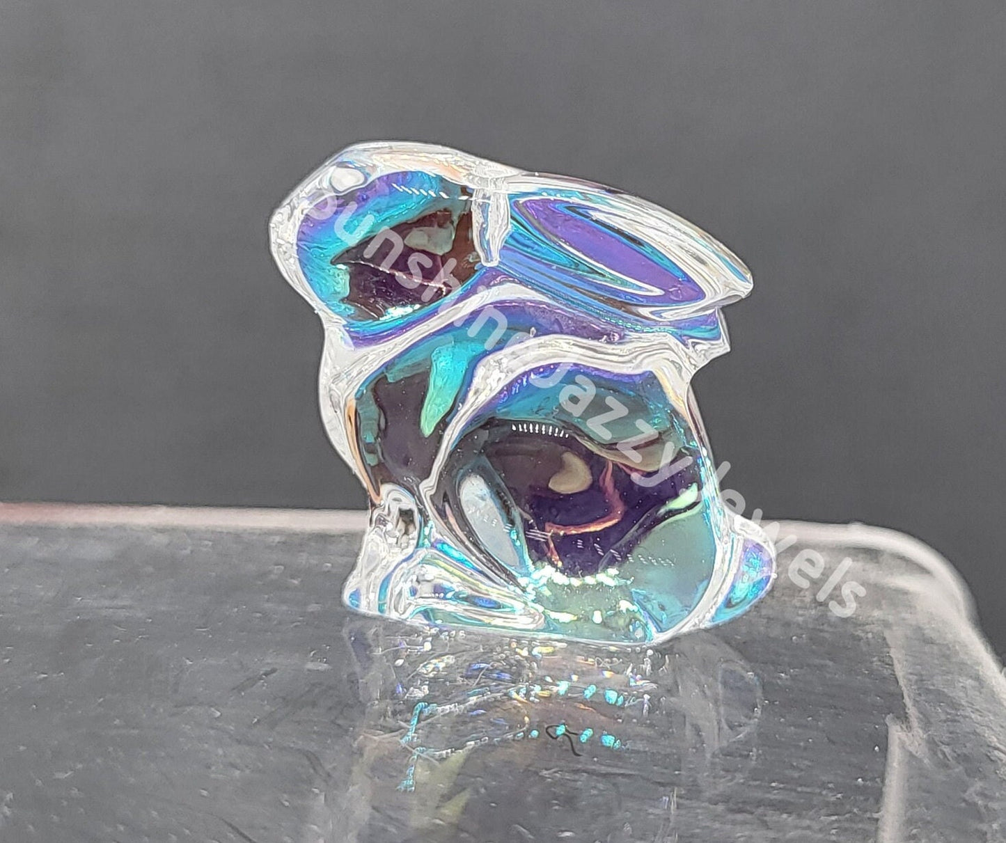 #6755 - Swarovski Crystal Rabbit; Clear or Clear AB