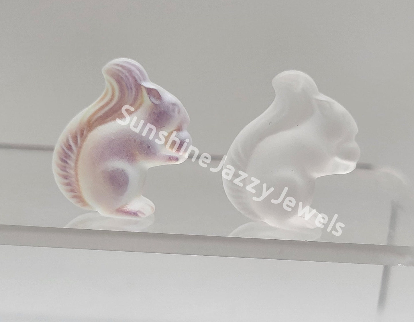 #6554 - Swarovski Crystal Squirrel Bead/ Pendant; 2 Colors