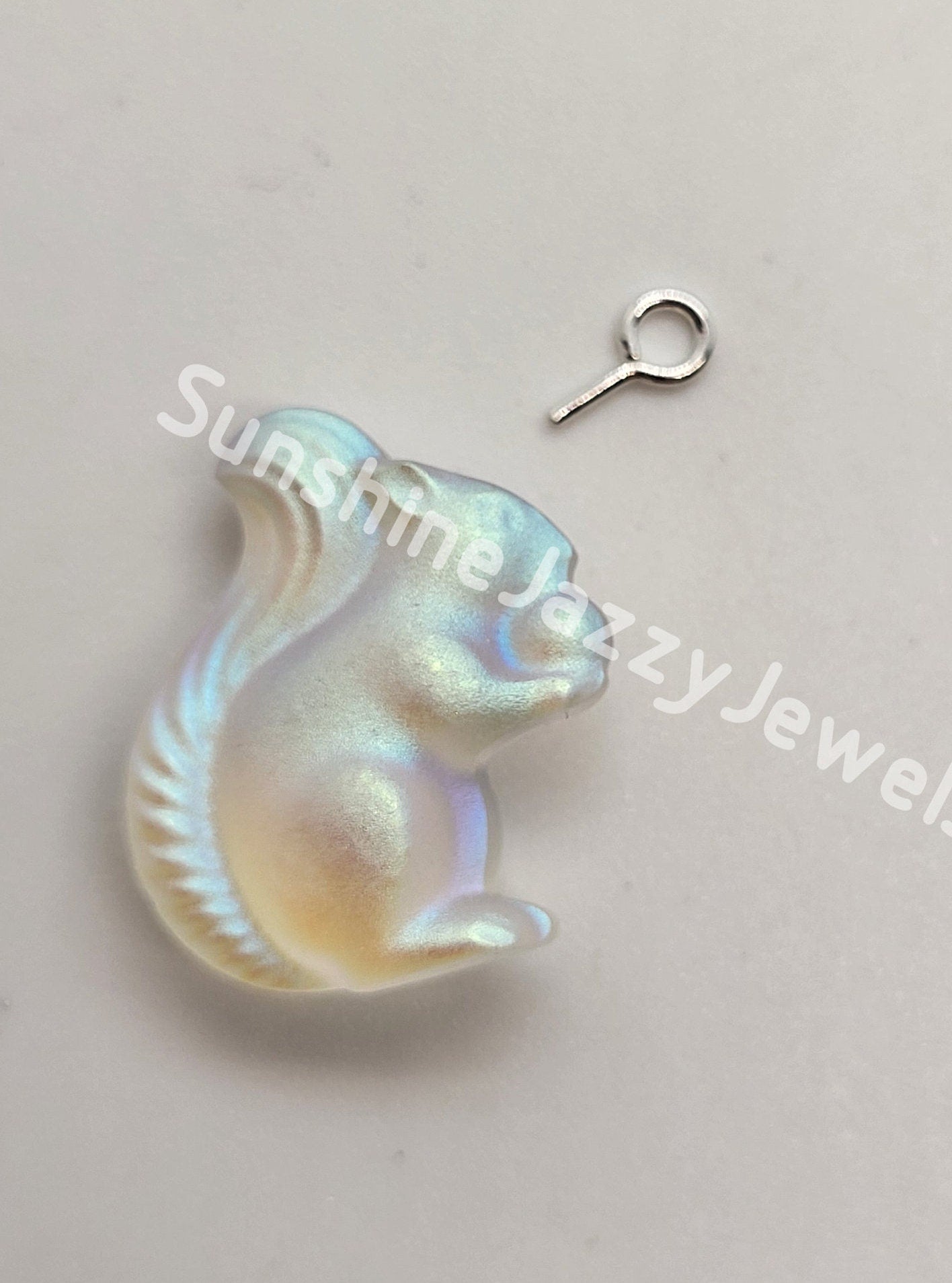 #6554 - Swarovski Crystal Squirrel Bead/ Pendant; 2 Colors
