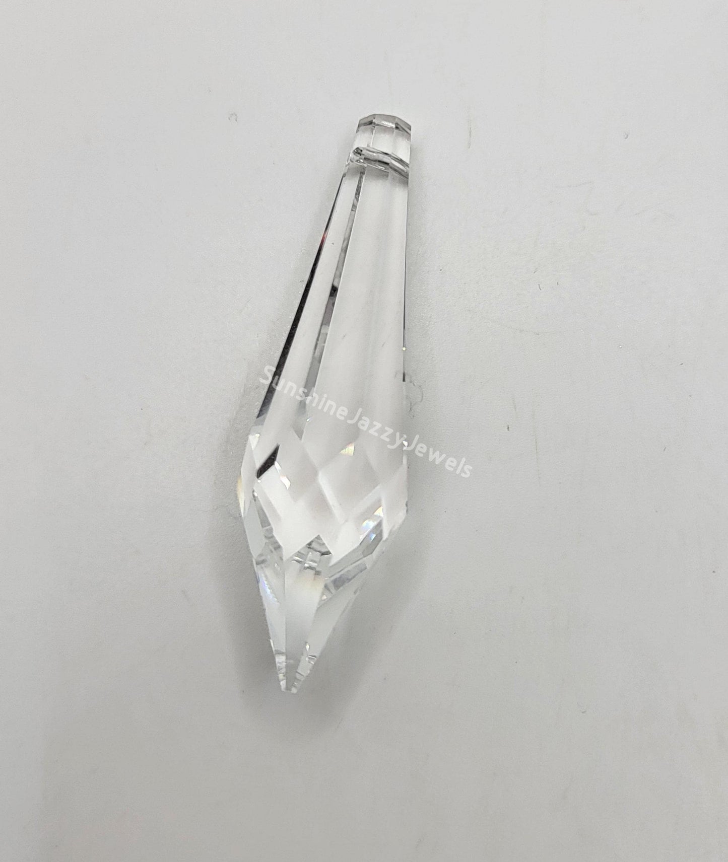 #8611 - Swarovski Crystal Clear 50mm Icicle Drop