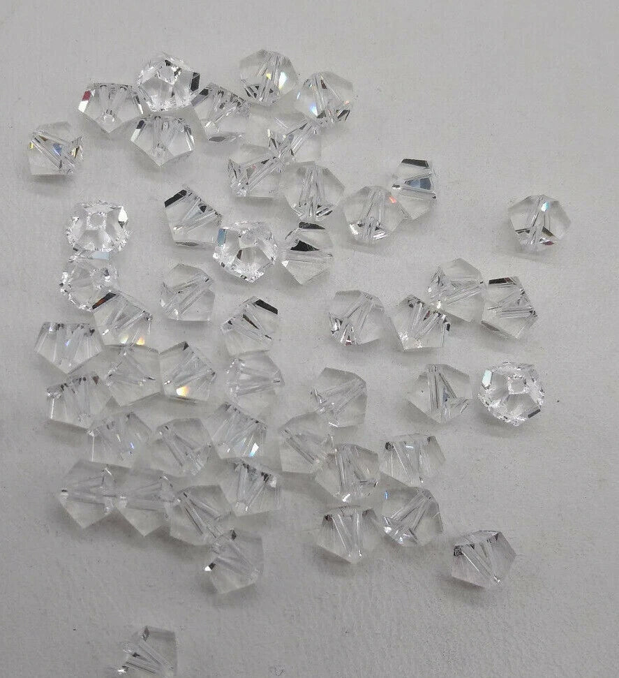 #5310 - Swarovski Crystal Clear 5.5mm Simplicity Beads; 24pc per pack